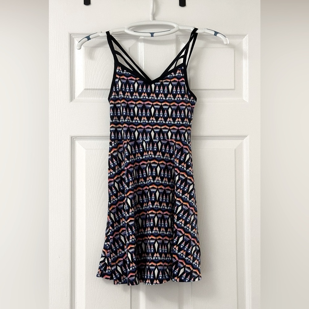Victoria’s Secret PINK Black Spaghetti Strap Summer Dress XS